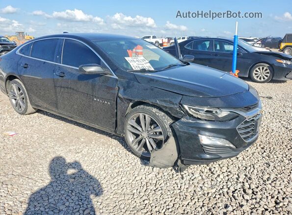 1G1ZD5ST9MF074691 2021 CHEVROLET MALIBU Black Front right