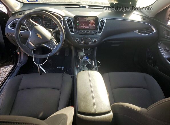 1G1ZD5ST9MF074691 2021 CHEVROLET MALIBU Black Dashboard view