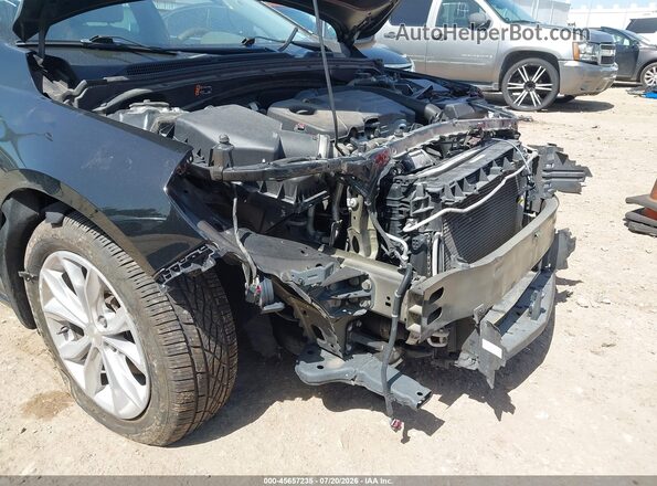 1G1ZD5ST9NF102393 2022 CHEVROLET MALIBU Black Front view