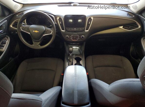 1G1ZD5ST9NF120165 2022 CHEVROLET MALIBU Серебряный Вид панели приборов