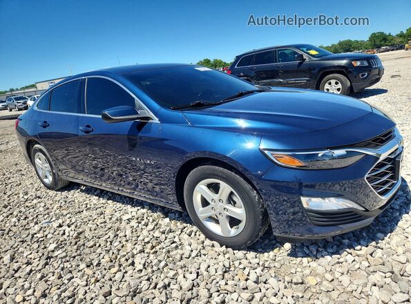 1G1ZD5ST9NF134390 2022 CHEVROLET MALIBU Blue წინა მარჯვენა