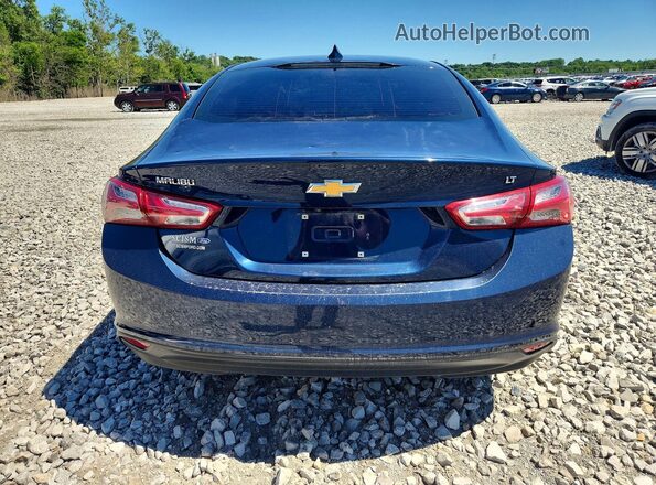 1G1ZD5ST9NF134390 2022 CHEVROLET MALIBU Blue უკანა ხედი