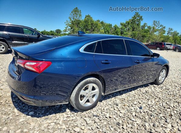 1G1ZD5ST9NF134390 2022 CHEVROLET MALIBU Blue უკანა მარჯვენა