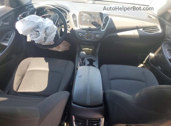 1G1ZD5ST9NF137306 2022 CHEVROLET MALIBU Синий Вид панели приборов
