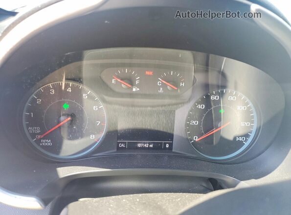 1G1ZD5ST9NF137306 2022 CHEVROLET MALIBU Синий Вид щитка приборов