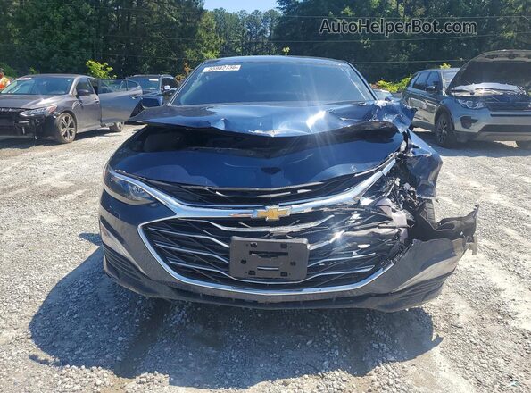 1G1ZD5ST9NF137306 2022 CHEVROLET MALIBU Синий Вид спереди