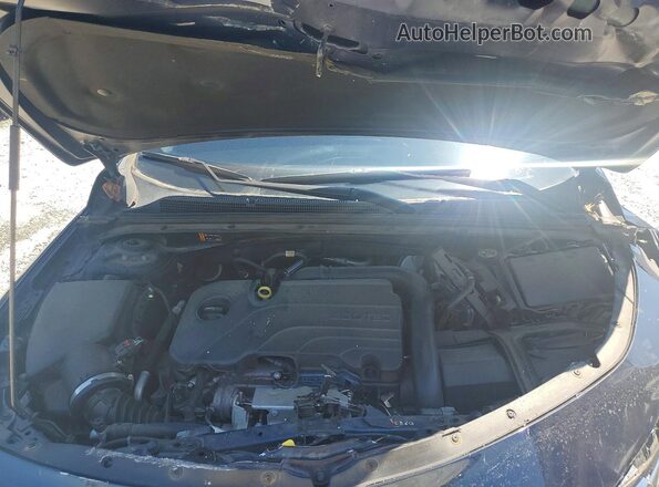 1G1ZD5ST9NF137306 2022 CHEVROLET MALIBU Синий Вид задней части салона