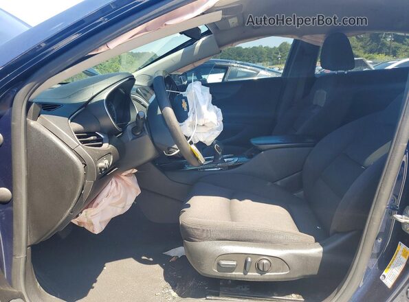 1G1ZD5ST9NF137306 2022 CHEVROLET MALIBU Синий Вид салона спереди