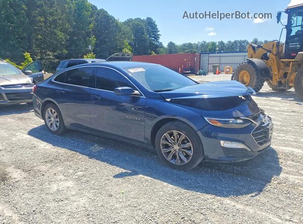 1G1ZD5ST9NF137306 2022 CHEVROLET MALIBU Синий Передняя правая четверть