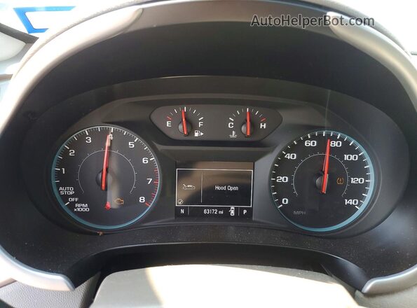 1G1ZD5ST9NF147947 2022 CHEVROLET MALIBU White Vista del cuadro de instrumentos