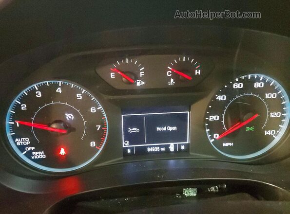 1G1ZD5ST9NF163520 2022 CHEVROLET MALIBU Silver Սարքավորումների վահանակի տեսք