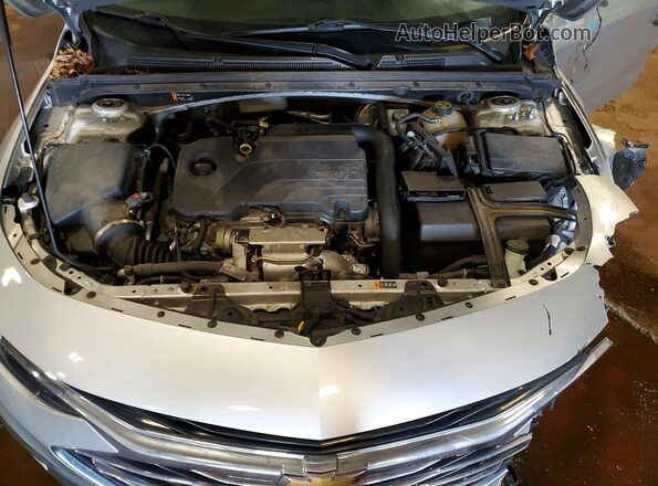 1G1ZD5ST9NF163520 2022 CHEVROLET MALIBU Silver Սալոնի հետևի տեսք