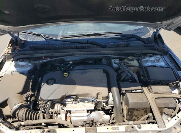 1G1ZD5ST9NF169429 2022 CHEVROLET MALIBU Silver Widok wnętrza z tyłu
