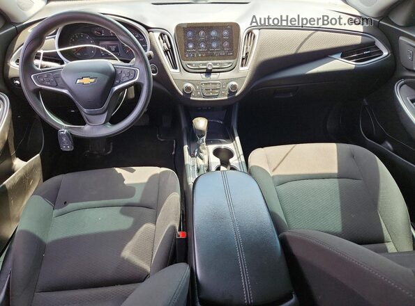 1G1ZD5ST9NF173884 2022 CHEVROLET MALIBU Серебряный Вид панели приборов