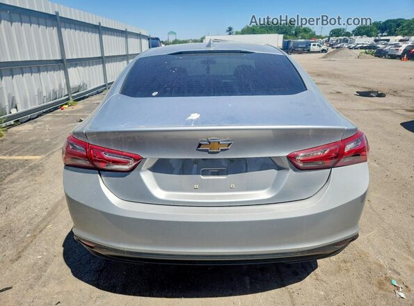 1G1ZD5ST9NF173884 2022 CHEVROLET MALIBU Серебряный Вид сзади