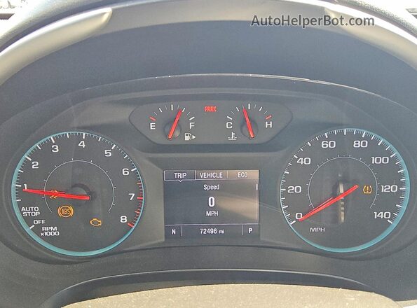 1G1ZD5ST9PF183608 2023 CHEVROLET MALIBU Серый Вид щитка приборов