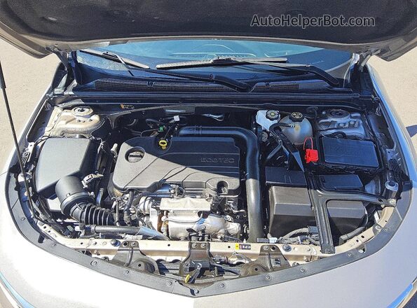 1G1ZD5ST9PF183608 2023 CHEVROLET MALIBU Серый Вид задней части салона