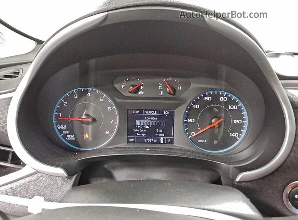 1G1ZD5ST9PF232502 2023 CHEVROLET MALIBU Серый Вид щитка приборов
