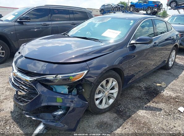 1G1ZD5ST9SF150777 2025 CHEVROLET MALIBU Синий Передняя левая четверть