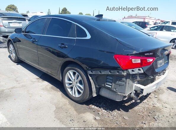1G1ZD5STOJF263368 2018 CHEVROLET MALIBU Black Rear left