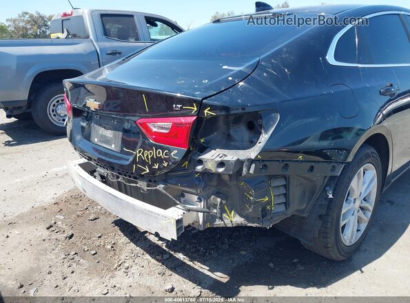 1G1ZD5STOJF263368 2018 CHEVROLET MALIBU Black Front view