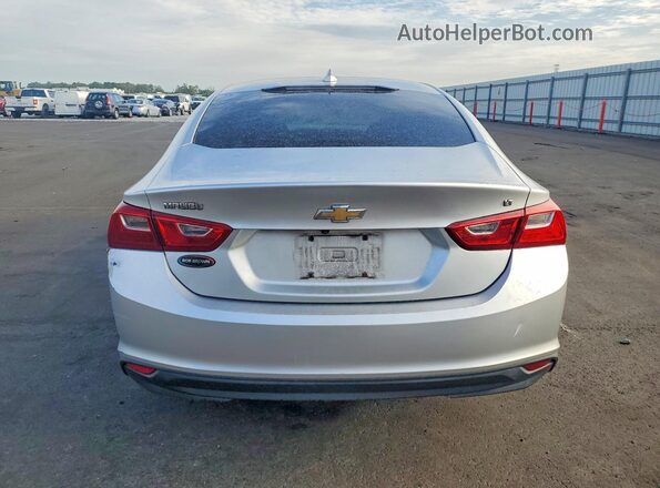 1G1ZD5STXJF140368 2018 CHEVROLET MALIBU Silver უკანა ხედი