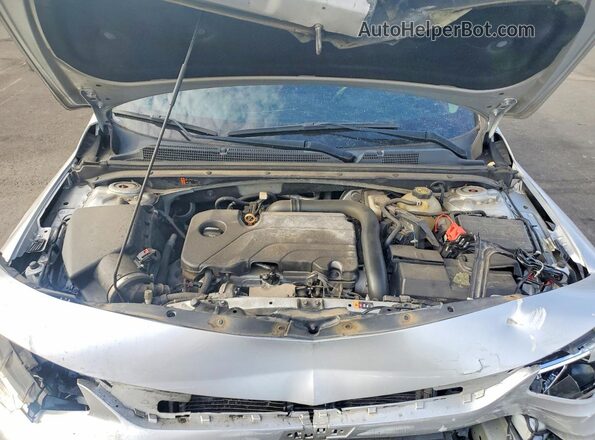 1G1ZD5STXJF140368 2018 CHEVROLET MALIBU Silver უკანა სალონის ხედი
