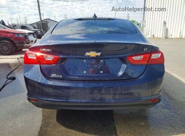 1G1ZD5STXJF186654 2018 CHEVROLET MALIBU Blue Հետևի տեսք