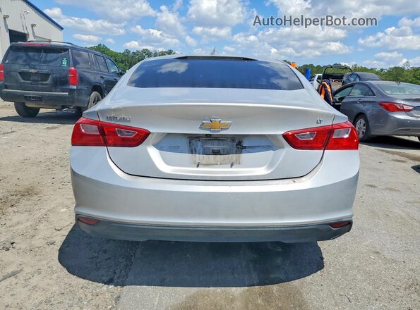 1G1ZD5STXJF197685 2018 CHEVROLET MALIBU Silver უკანა ხედი