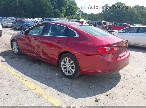 1G1ZD5STXJF199002 2018 CHEVROLET MALIBU Red Tył lewy