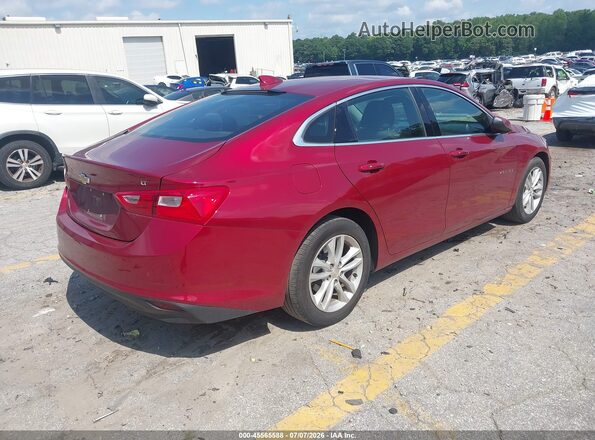 1G1ZD5STXJF199002 2018 CHEVROLET MALIBU Red Tył prawy
