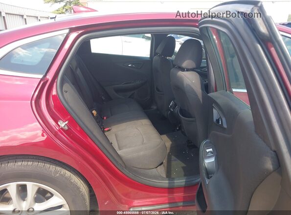 1G1ZD5STXJF199002 2018 CHEVROLET MALIBU Red Widok naklejki z numerem VIN