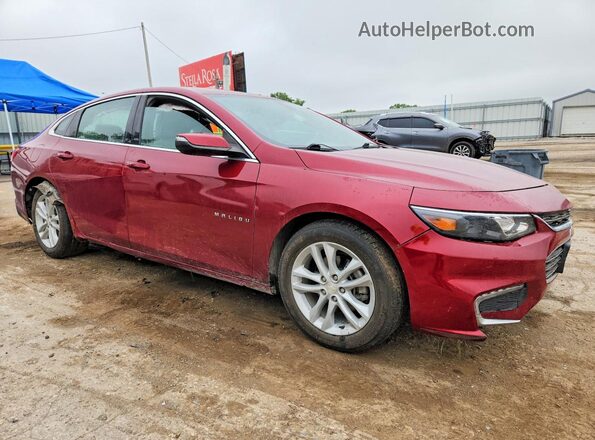1G1ZD5STXJF240955 2018 CHEVROLET MALIBU Red Передня права чверть