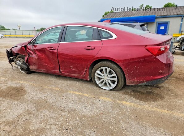1G1ZD5STXJF240955 2018 CHEVROLET MALIBU Red Задня ліва чверть