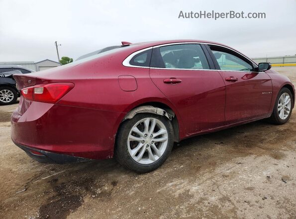 1G1ZD5STXJF240955 2018 CHEVROLET MALIBU Red Задня права чверть