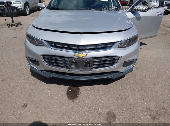 1G1ZD5STXJF242074 2018 CHEVROLET MALIBU Silver ხელსაწყოთა პანელის ხედი