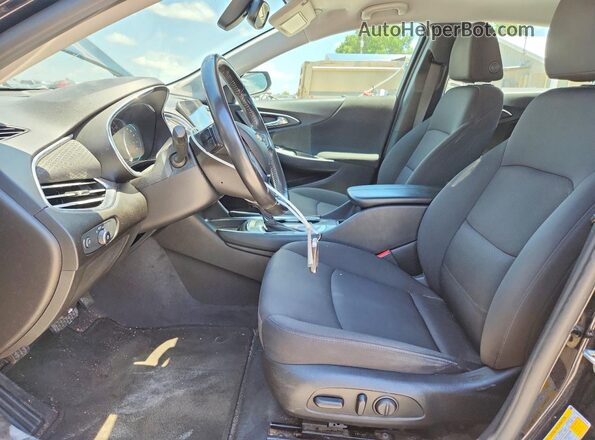 1G1ZD5STXJF270764 2018 CHEVROLET MALIBU Black Widok wnętrza z przodu