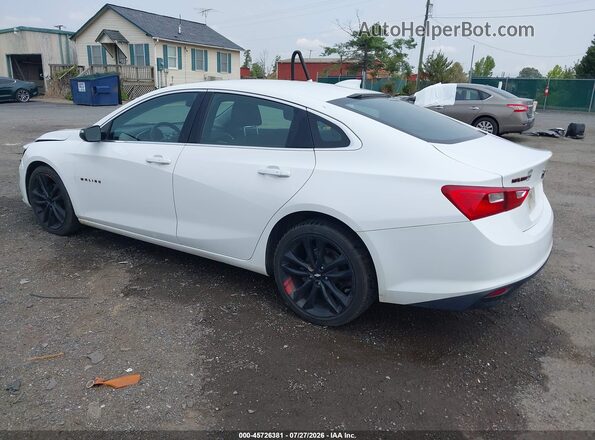 1G1ZD5STXJF287953 2018 CHEVROLET MALIBU White Հետևի ձախ