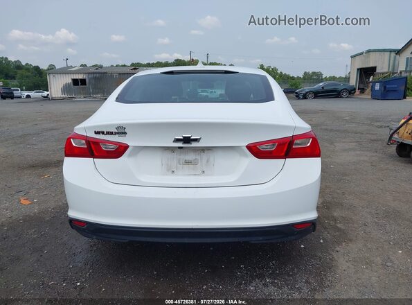 1G1ZD5STXJF287953 2018 CHEVROLET MALIBU White 