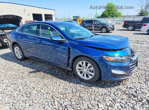 1G1ZD5STXKF129209 2019 CHEVROLET MALIBU Blue Delantero derecho