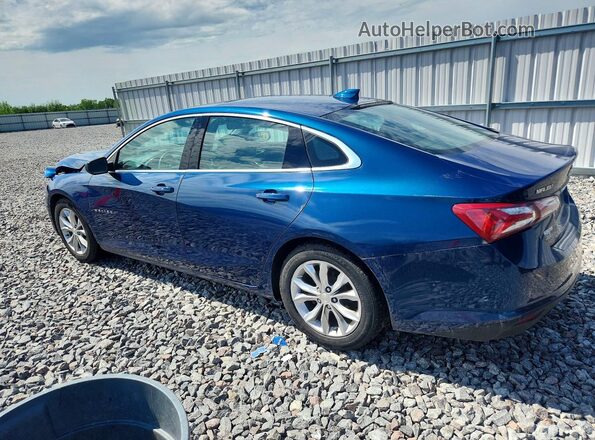1G1ZD5STXKF129209 2019 CHEVROLET MALIBU Blue Trasero izquierdo