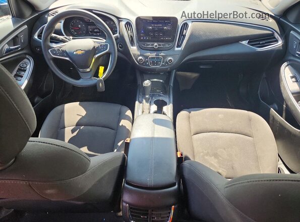 1G1ZD5STXKF129209 2019 CHEVROLET MALIBU Blue Vista del salpicadero