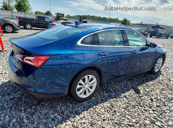 1G1ZD5STXKF129209 2019 CHEVROLET MALIBU Blue Trasero derecho