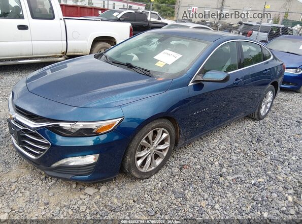 1G1ZD5STXKF145443 2019 CHEVROLET MALIBU Blue Передня ліва чверть