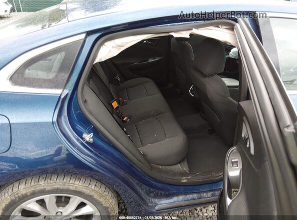1G1ZD5STXKF145443 2019 CHEVROLET MALIBU Blue Вид наклейки з VIN-кодом