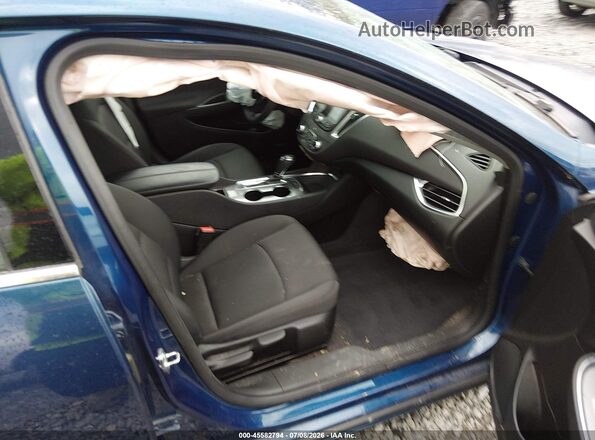 1G1ZD5STXKF145443 2019 CHEVROLET MALIBU Blue Вид салону спереду