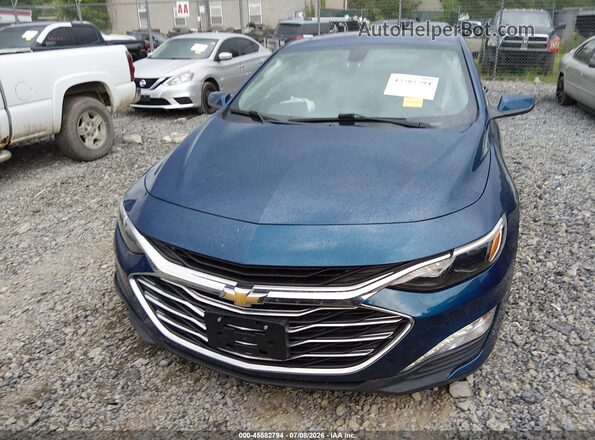 1G1ZD5STXKF145443 2019 CHEVROLET MALIBU Blue Вид щитка приладів