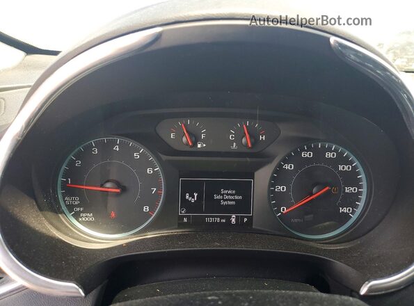 1G1ZD5STXKF149363 2019 CHEVROLET MALIBU Black Widok zestawu wskaźników