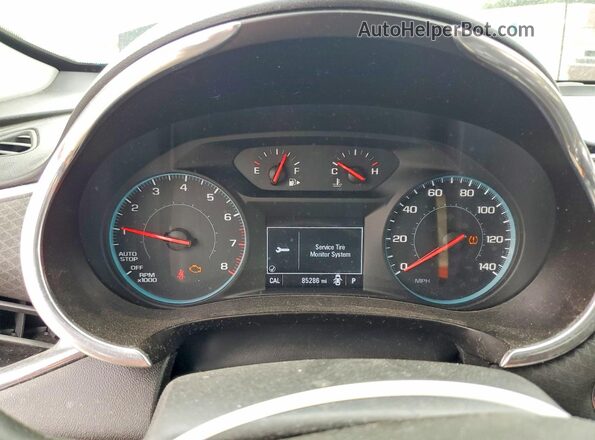 1G1ZD5STXLF070700 2020 CHEVROLET MALIBU White Вид щитка приладів