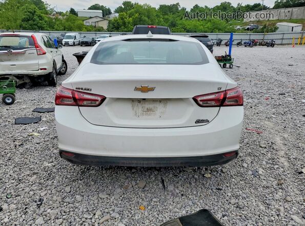 1G1ZD5STXLF070700 2020 CHEVROLET MALIBU White Вид ззаду
